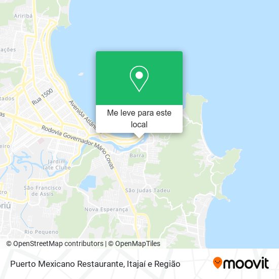 Puerto Mexicano Restaurante mapa
