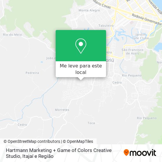 Hartmann Marketing + Game of Colors Creative Studio mapa