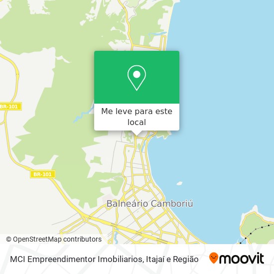 MCI Empreendimentor Imobiliarios mapa