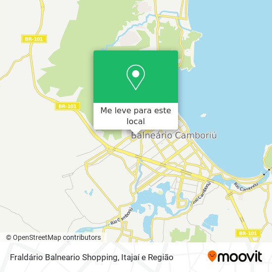 Fraldário Balneario Shopping mapa