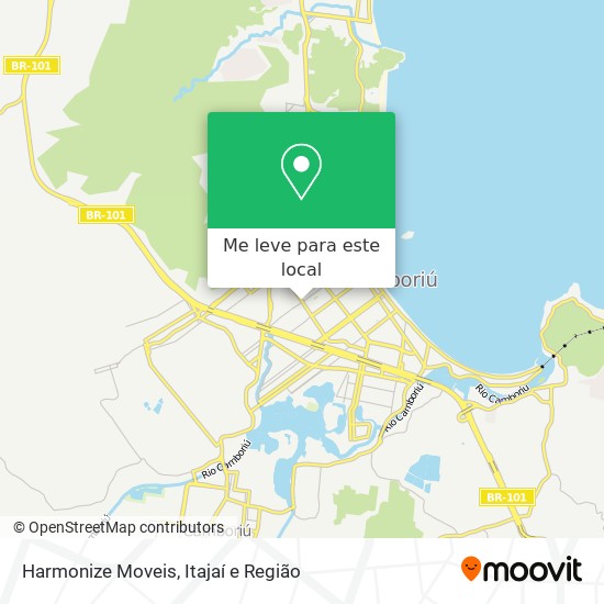 Harmonize Moveis mapa