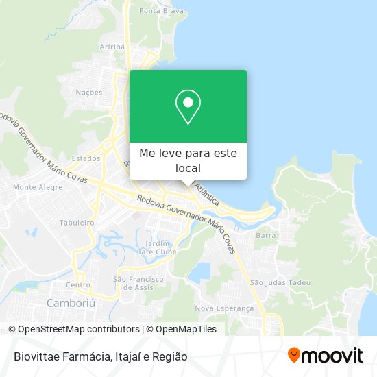 Biovittae Farmácia mapa