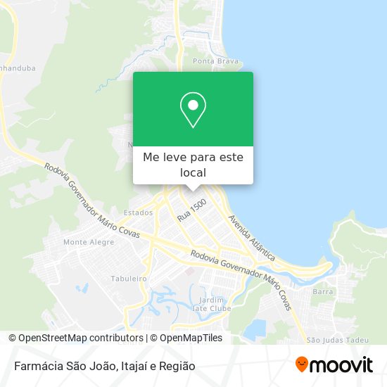 Farmácia São João mapa