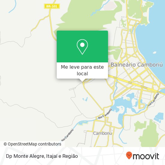 Dp Monte Alegre mapa