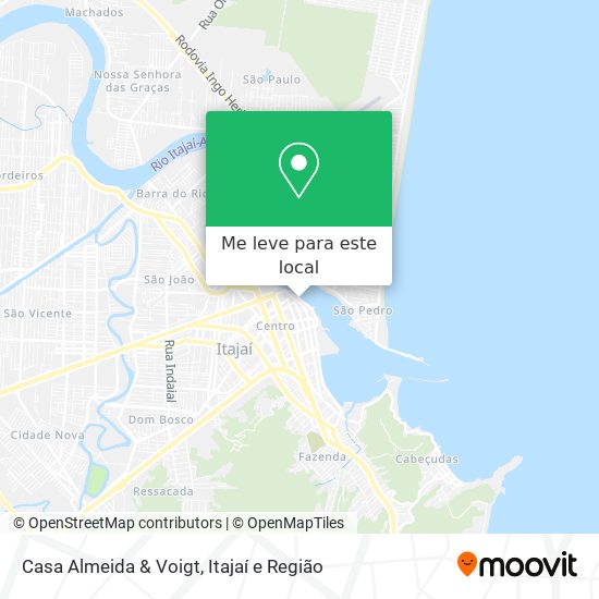 Casa Almeida & Voigt mapa