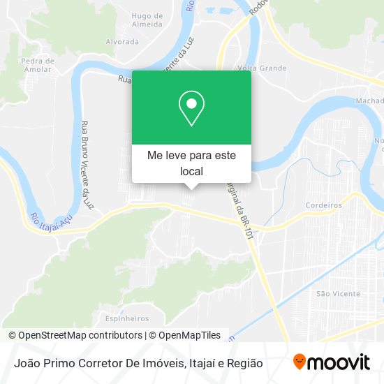 João Primo Corretor De Imóveis mapa