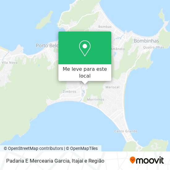 Padaria E Mercearia Garcia mapa