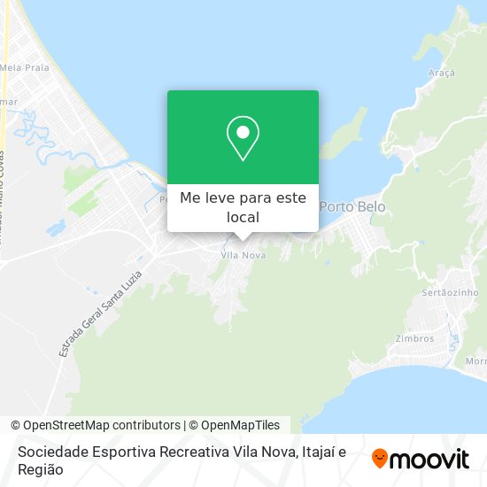 Sociedade Esportiva Recreativa Vila Nova mapa