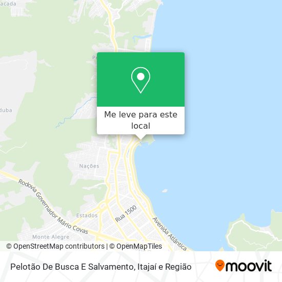 Pelotão De Busca E Salvamento mapa