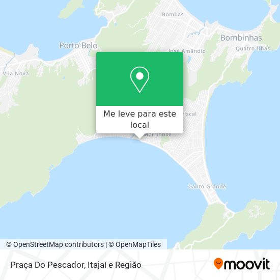 Praça Do Pescador mapa