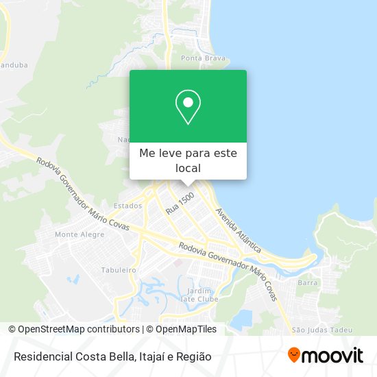 Residencial Costa Bella mapa