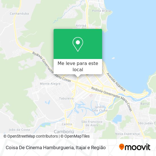Coisa De Cinema Hamburgueria mapa