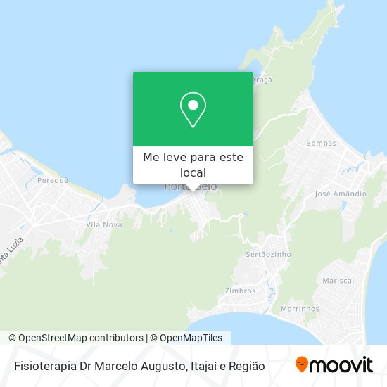 Fisioterapia Dr Marcelo Augusto mapa