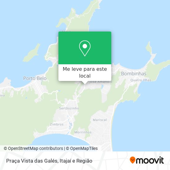 Praça Vista das Galés mapa
