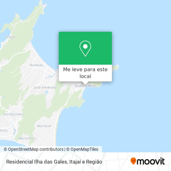 Residencial Ilha das Gales mapa