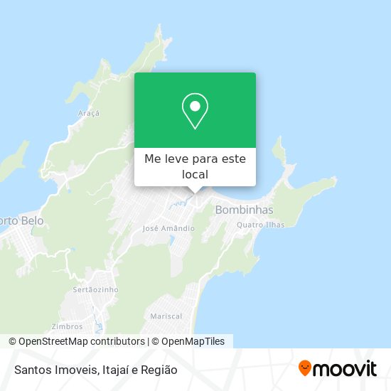 Santos Imoveis mapa