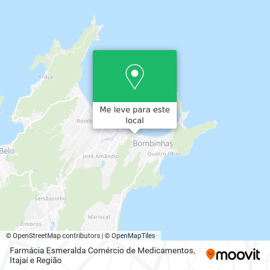 Farmácia Esmeralda Comércio de Medicamentos mapa