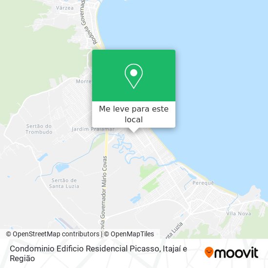 Condominio Edificio Residencial Picasso mapa