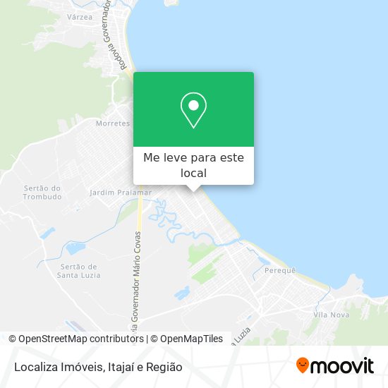 Localiza Imóveis mapa