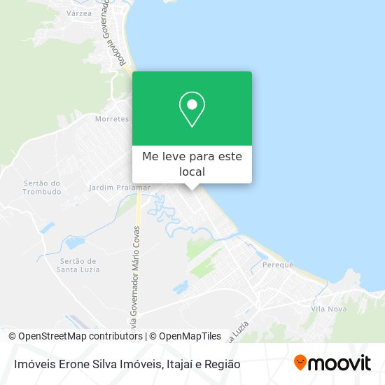 Imóveis Erone Silva Imóveis mapa