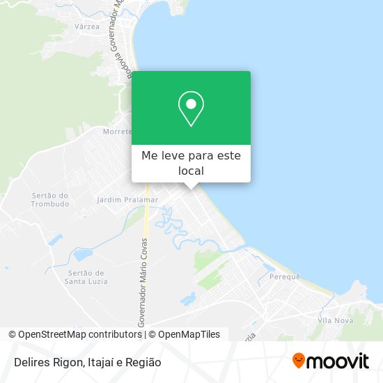 Delires Rigon mapa