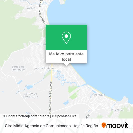 Gira Midia Agencia de Comunicacao mapa