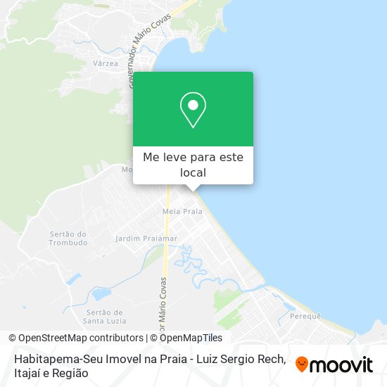 Habitapema-Seu Imovel na Praia - Luiz Sergio Rech mapa