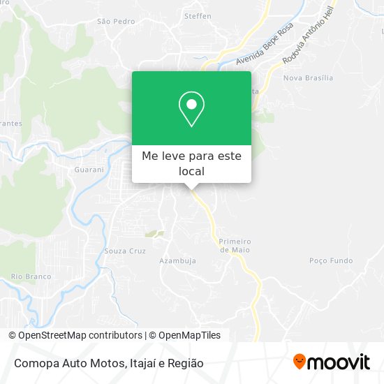 Comopa Auto Motos mapa
