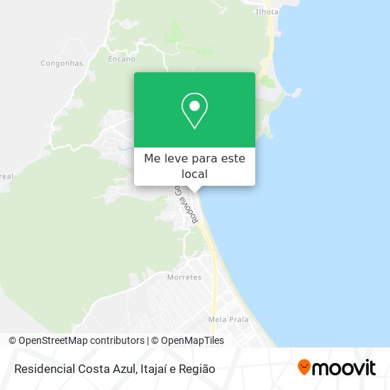 Residencial Costa Azul mapa