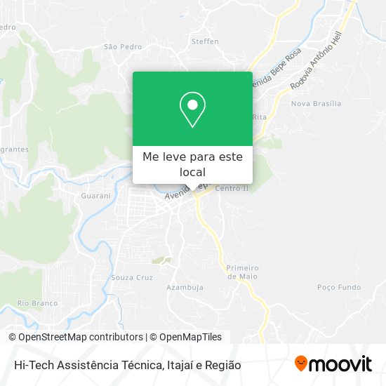 Hi-Tech Assistência Técnica mapa