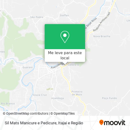 Sil Mats Manicure e Pedicure mapa