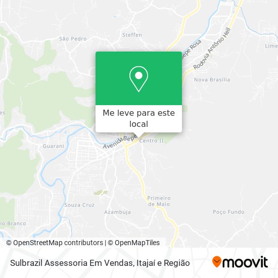 Sulbrazil Assessoria Em Vendas mapa