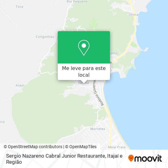 Sergio Nazareno Cabral Junior Restaurante mapa