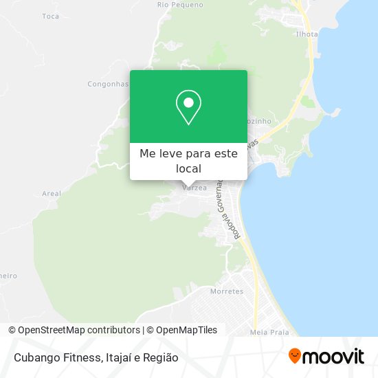 Cubango Fitness mapa