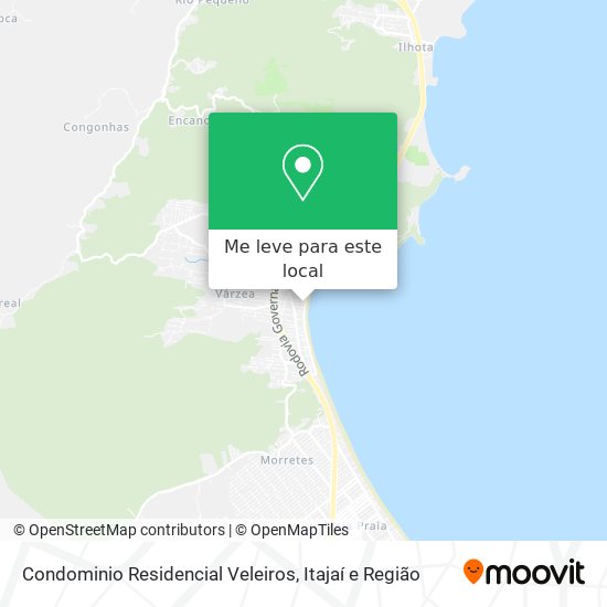 Condominio Residencial Veleiros mapa