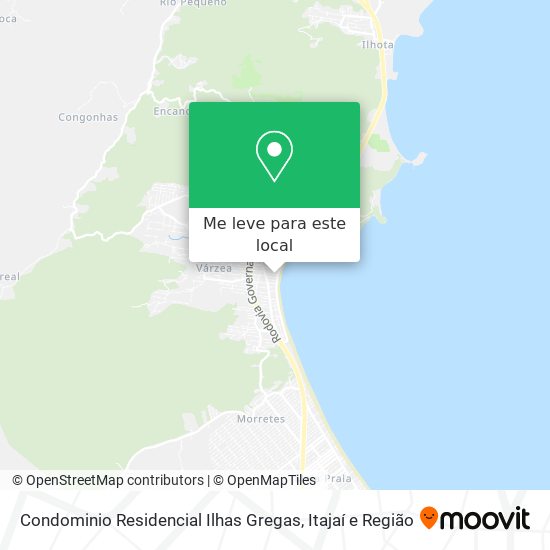 Condominio Residencial Ilhas Gregas mapa
