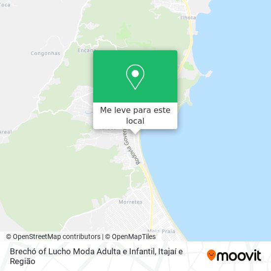 Brechó of Lucho Moda Adulta e Infantil mapa