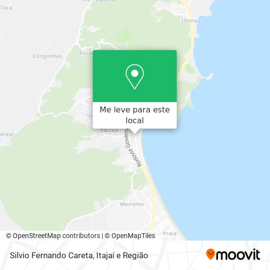Silvio Fernando Careta mapa
