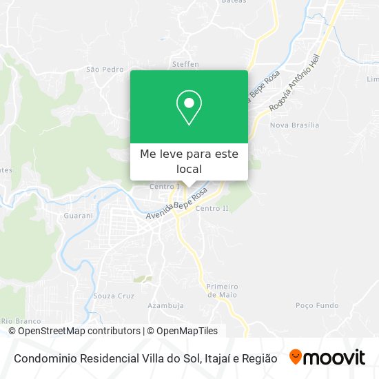 Condominio Residencial Villa do Sol mapa