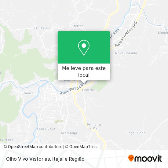 Olho Vivo Vistorias mapa