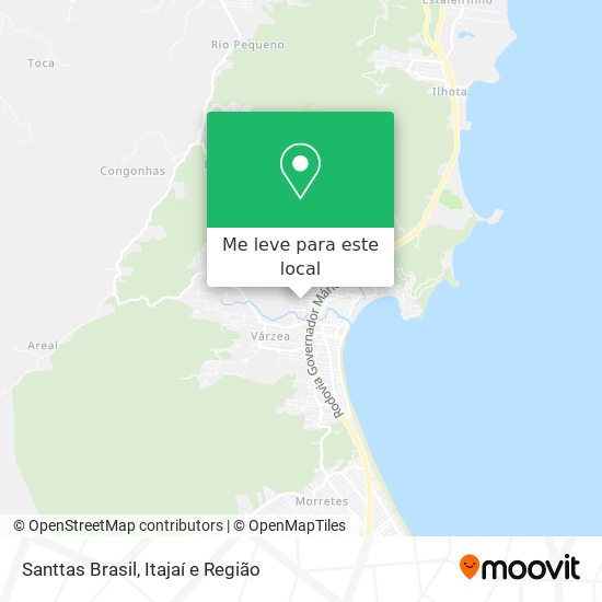 Santtas Brasil mapa