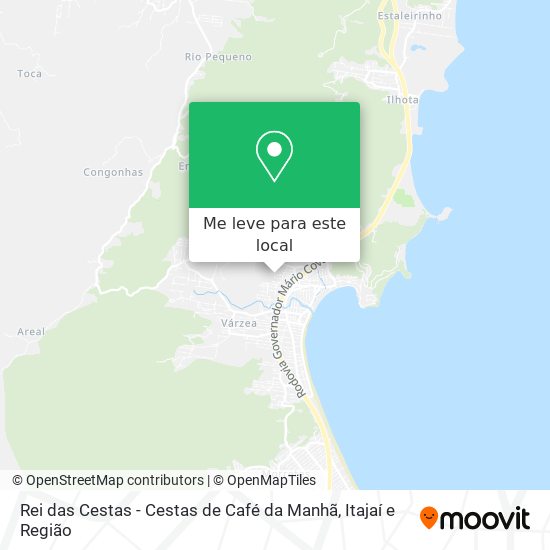 Rei das Cestas - Cestas de Café da Manhã mapa