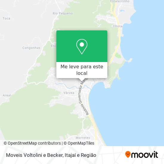 Moveis Voltolini e Becker mapa