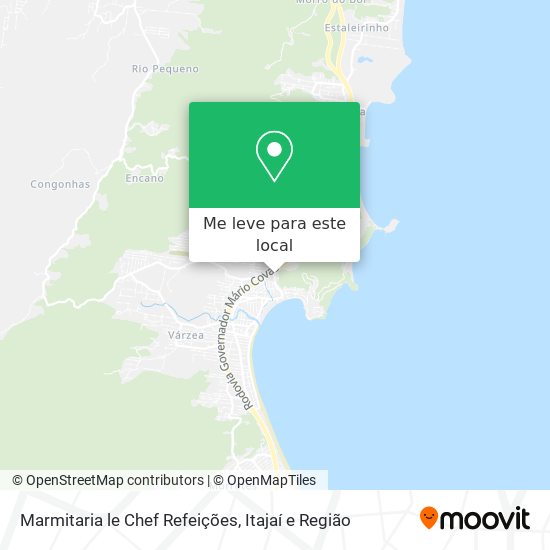 Marmitaria le Chef Refeições mapa