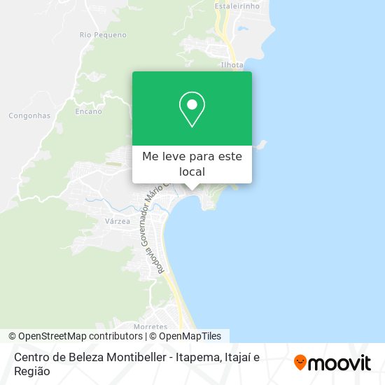 Centro de Beleza Montibeller - Itapema mapa