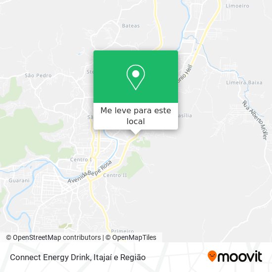 Connect Energy Drink mapa