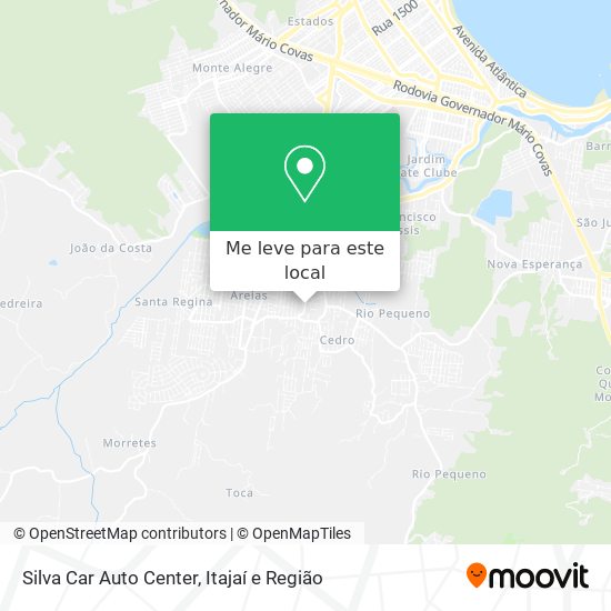 Silva Car Auto Center mapa