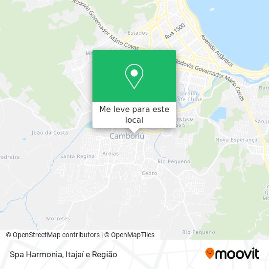Spa Harmonia mapa