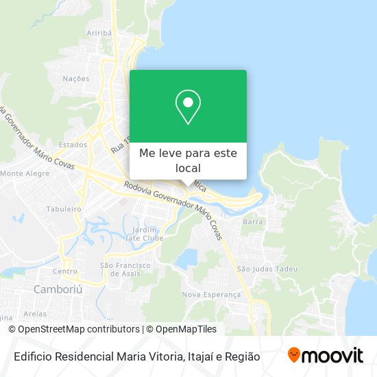Edificio Residencial Maria Vitoria mapa