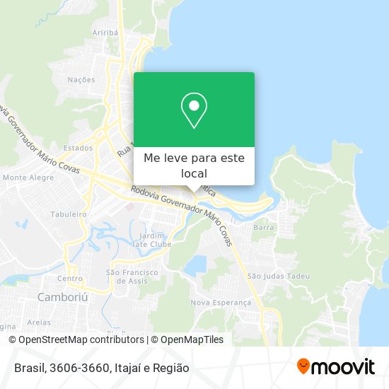 Brasil, 3606-3660 mapa